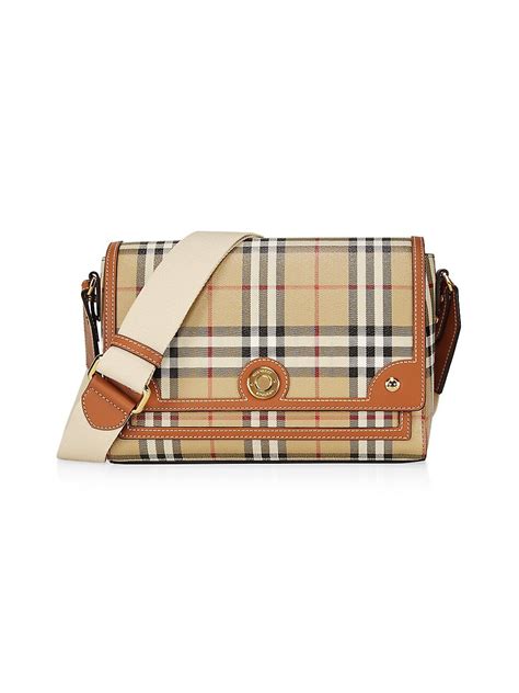 burberry penny foldover crossbody bag|burberry briar brown note bag.